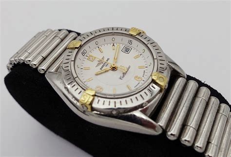breitling damenuhr gold